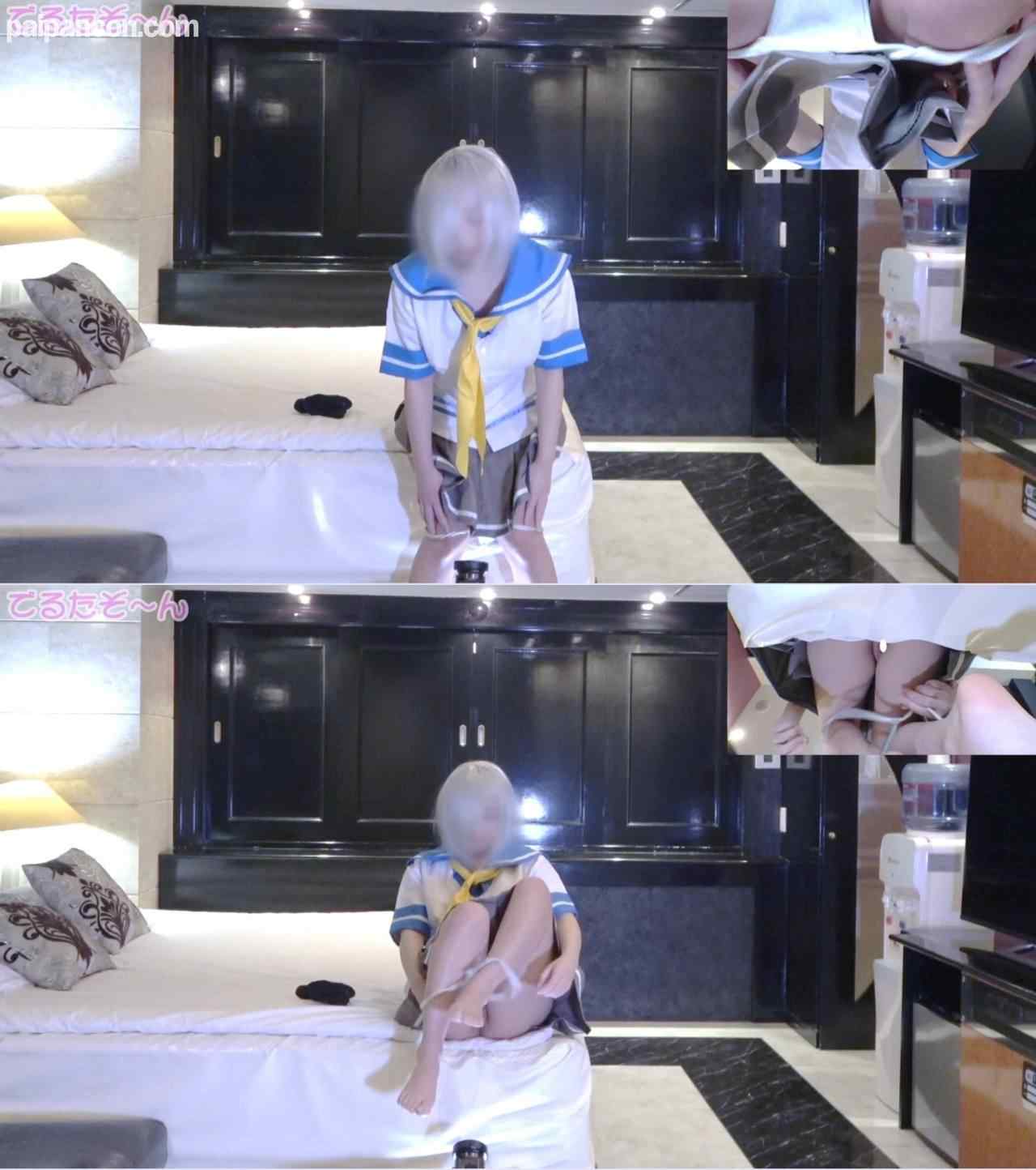 FC2-PPV-4853129 - えちえちミニマム150cm大学１回生♪！至高のくびれ腰Ｇカップちゃん！艦これ浜風やってもらいました！オナニー編 thumbnail_4.jpg